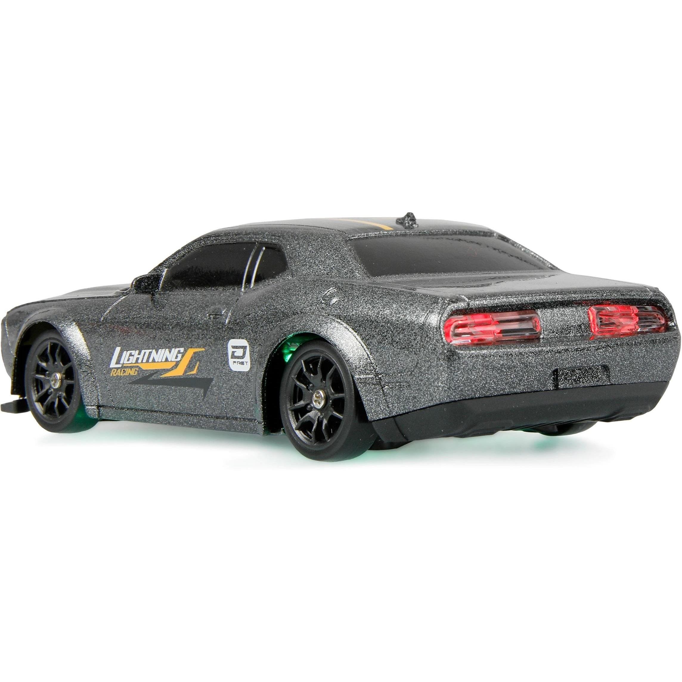 Amewi Drift Sport Muscle Car mit Gyro 4WD 1:43 RTR grau (RTR pronto all'uso)