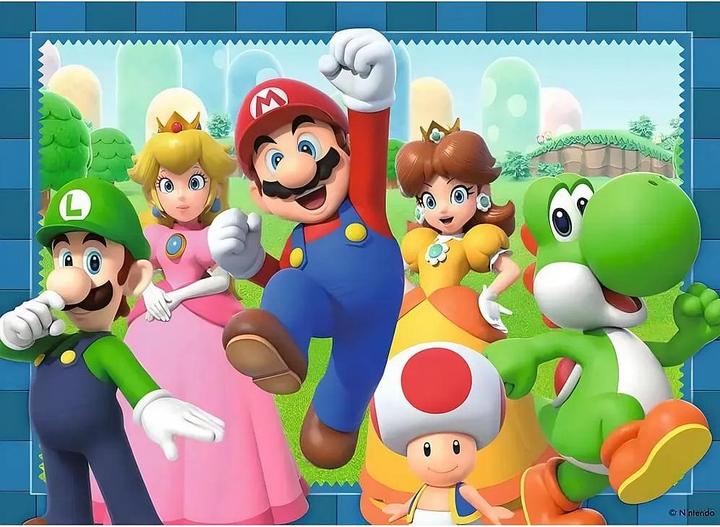 Produktbild Ravensburger Puzzle Super Mario 4 in 1 100 Teile (100 Teile)