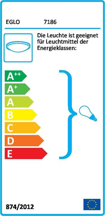 Energy Label EGLO Salome (E27)