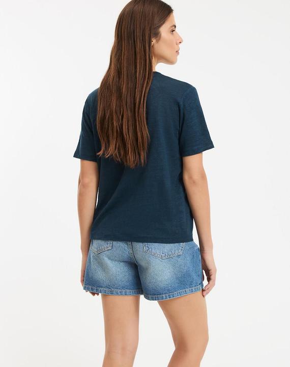 Produktbild La Redoute Collections T-Shirt mit rundem Ausschnitt (XL)