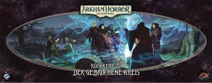 Produktbild Asmodée Rückkehr zu: Der gebrochene Kreis: Arkham Horror  (DE-Erweiterung) (Deutsch, 1 - 2 Spieler)