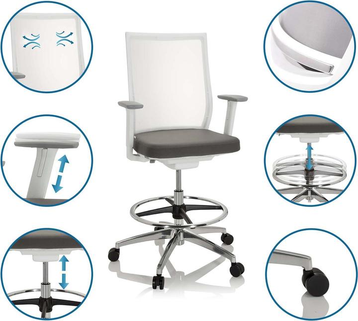Produktbild Hjh Office Aspen Work W (58 - 78 cm)