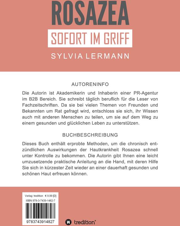 Produktbild Rosazea sofort im Griff (Deutsch, Sylvia Lermann, 2024)