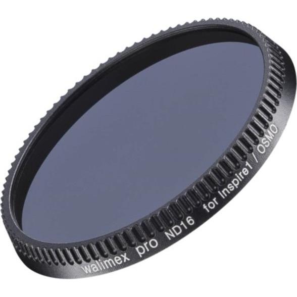 Walimex pro pro Drohnenfilter ND16 (40 mm, ND- / Graufilter, 40 mm), Objektivfilter, Schwarz