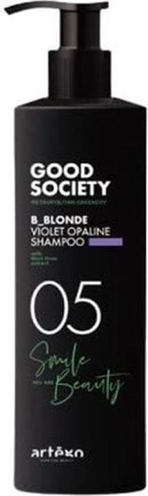 Artego Good Society 05 B Blonde Violet Opaline Shampoo 1000ml (1000 ml, Flüssiges Shampoo)
