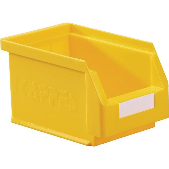 Kappes, Lagerbehälter, Sichtlagerkasten L230xB140xH130mm PE gelb