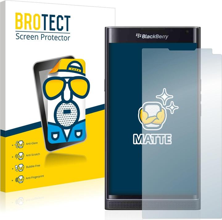 Produktbild BROTECT Entspiegelungs-Schutzfolie Displayschutz Matt (2 Stück, Blackberry Priv)