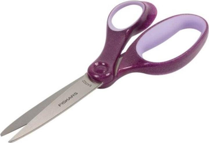 Productafbeelding Fiskars 1067860 Schoolschaar, paars-glitter (18 cm)