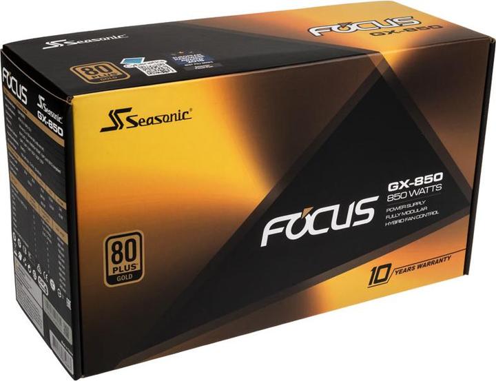 Actual product image Seasonic Focus GX (850 W)