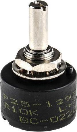 RS PRO Rotary potentiometer 10kOhm 1W ±10 % Linear 25.4mm