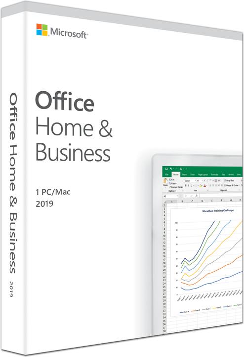Produktbild Microsoft Office Home & Business 2019 Englisch (1 User, unbegrenzt)