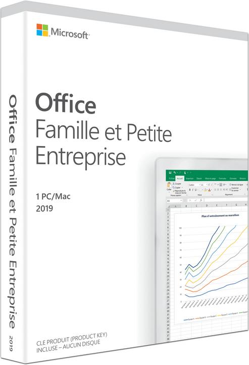 Image du produit Microsoft Office Home and Business 2019 Français (1 Utilisateur, Illimité)