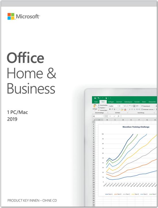 Produktbild Microsoft Office Home & Business 2019 (1 User, unbegrenzt)