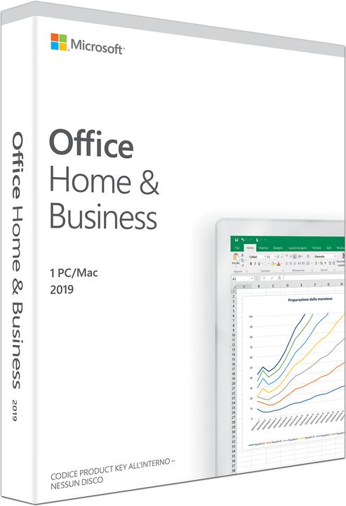 Produktbild Microsoft Office Home & Business 2019 Italienisch (1 User, unbegrenzt)