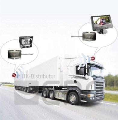Snooper Caméra de recul Transmission d'images par radio Kit pour une caméra