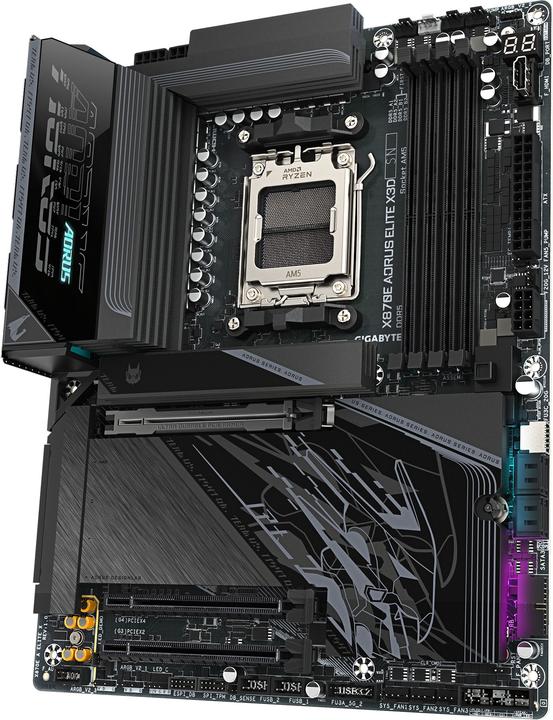 Productafbeelding Gigabyte X870E AORUS ELITE X3D (AM5, AMD X870E, ATX)
