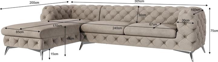 Produktbild Ropez Chelsea (Ecksofa)