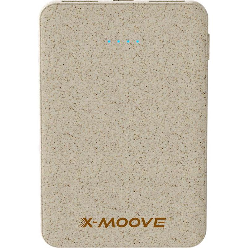 Thumbnail - Livoo Umweltfreundliches Batterieladegerät (4000 mAh, 10 W), Powerbank, Beige