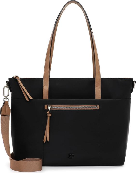 Black, Black 100, schwarz / taupe