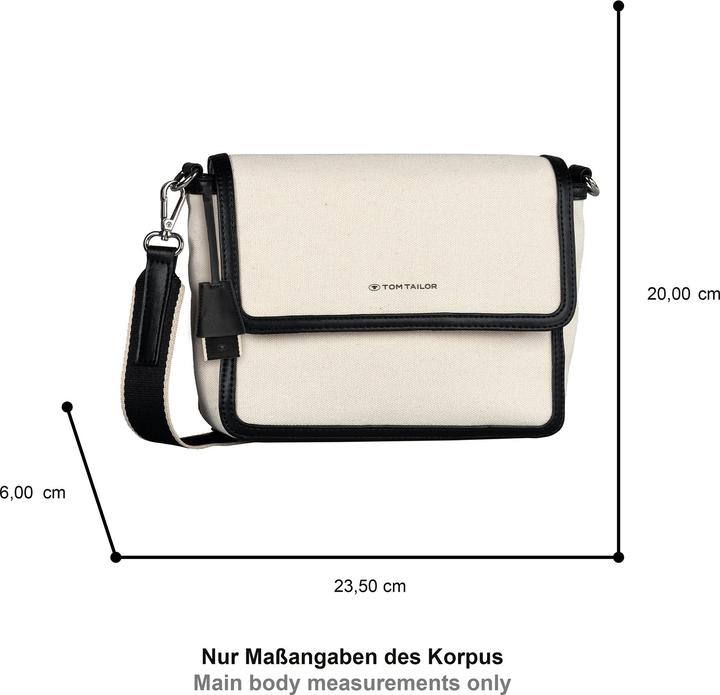 Actual product image Tom Tailor Suzi Flap Bag No Zip