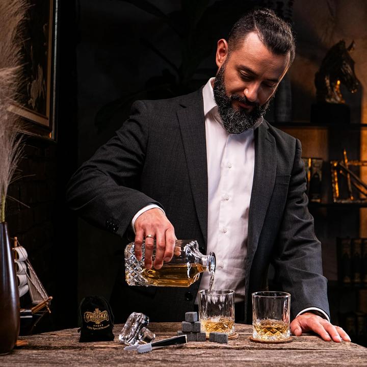 Immagine prodotto Whisiskey Whisky Gläser Set (3 dl, 4x, Bicchiere da whisky)