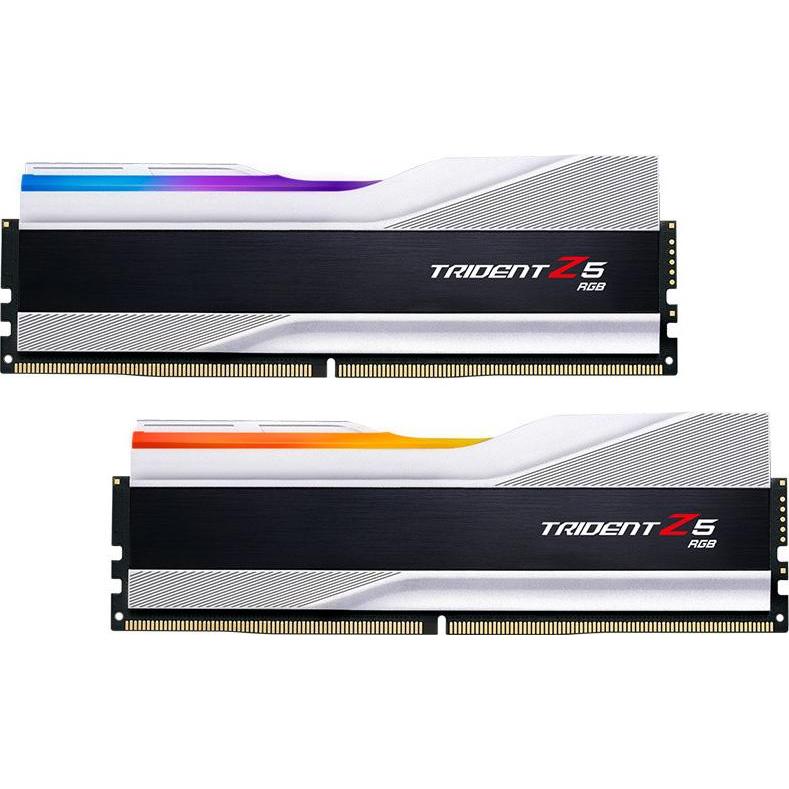 Thumbnail - G.Skill Trident Z5 RGB (2 x 32GB, 6400 MHz, DDR5-RAM, DIMM), RAM, Silber