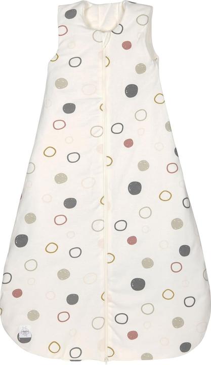 Actual product image Lässig Sleeping bag circles offwhite (56 cm, 2.5 TOG, All-season)