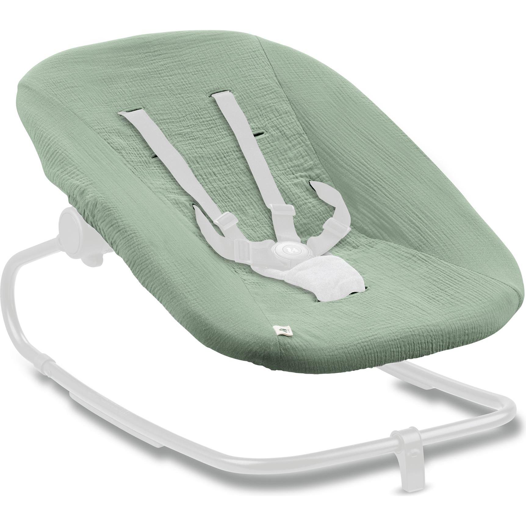 Hauck, Hochstuhl Zubehör, Highchair Bouncer Cover Sage