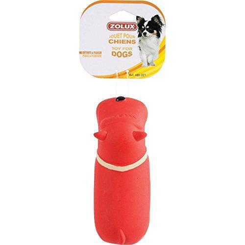 Thumbnail - Zolux Latex toy dog 17.5 cm, various designs and colors (Kauspielzeug), Hundespielzeug
