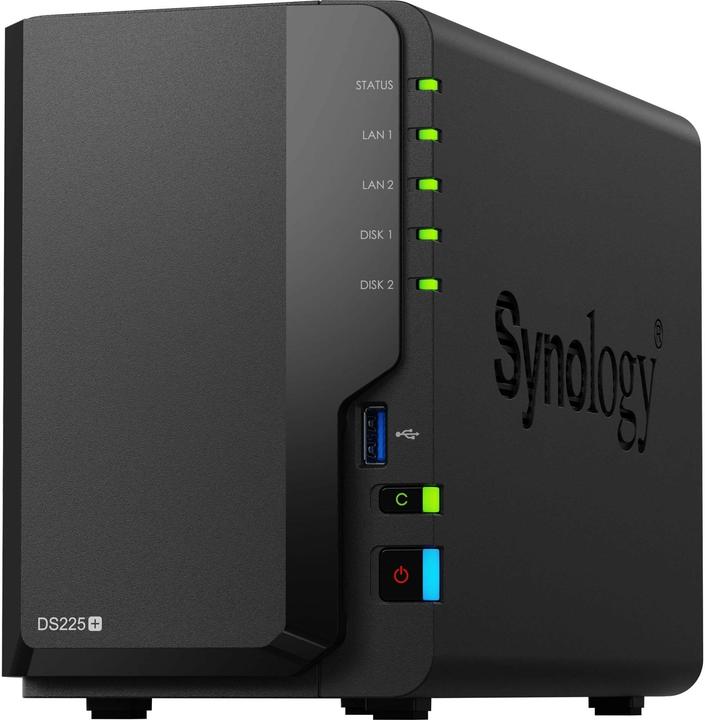 Produktbild Synology NAS DiskStation DS225+ 2-bay HDD 32 TB, Anzahl (2 x 16 TB)