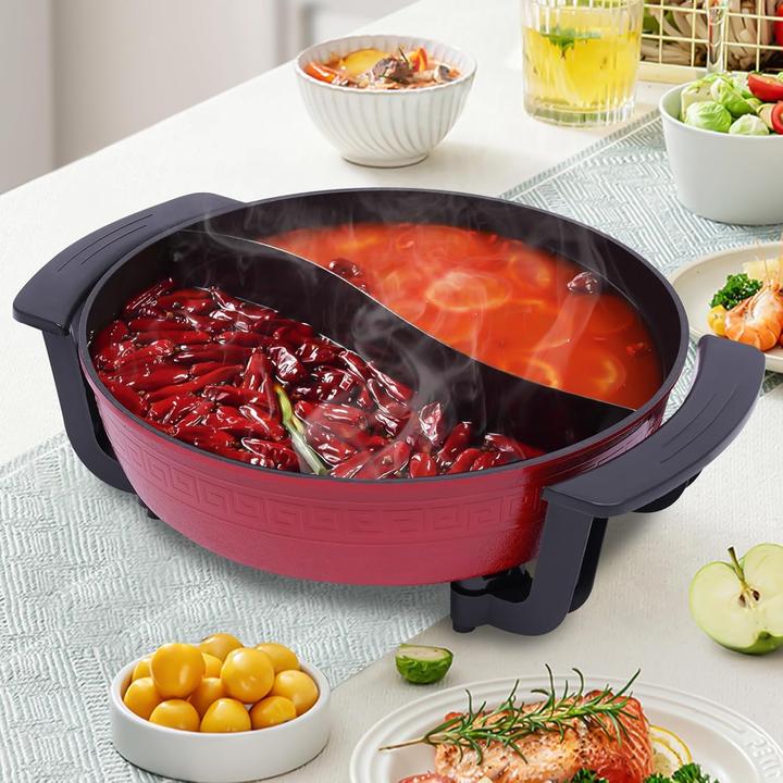 Produktbild Kolhgnse Elektrischer Doppel-Hotpot mit Deckel