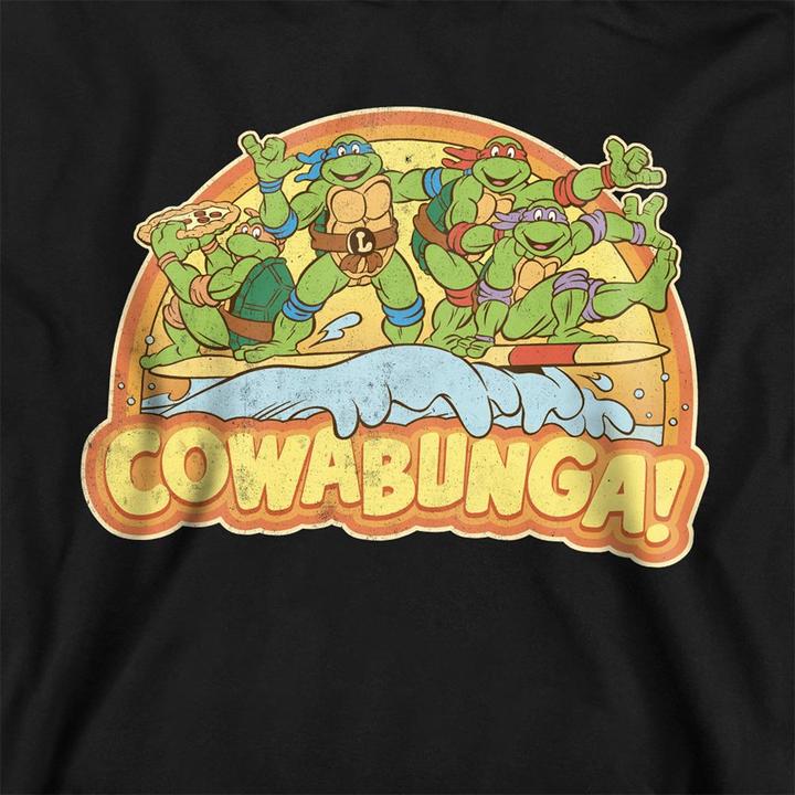 Image du produit Teenage Mutant NT - Sweat à capuche motif/style Groupe COWABUNGA - Enfant (140, 146)