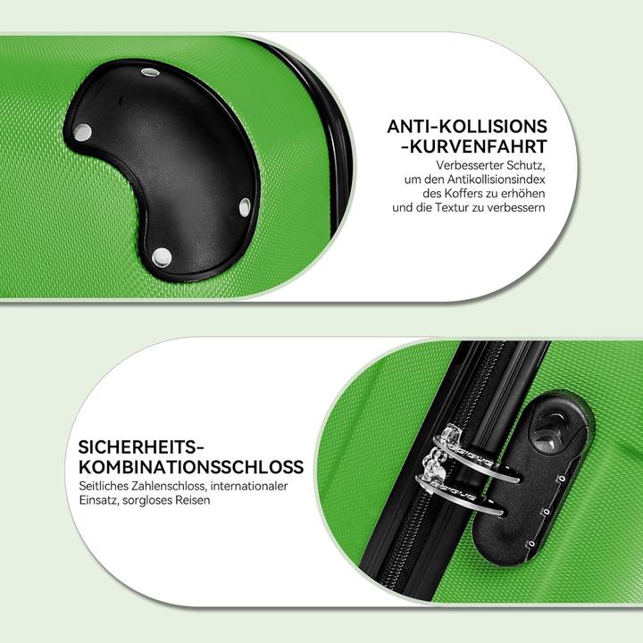 Produktbild Beibye 3-teiliges Hartschalenkoffer-Set (110 l)