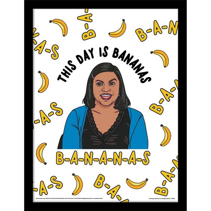Actual product image The Office Poster This Day Is Bananas
