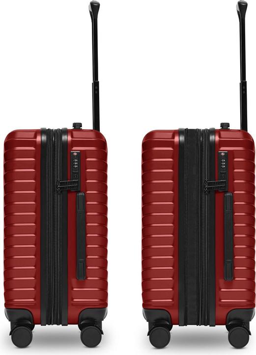 Actual product image Redolz Essentials 18 4-wheel cabin trolley 55 cm with stretch fold (44 l)