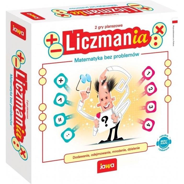Jawa Multicolore Edukacyjna Gra Planszowa Liczmania Gr0286 (2 - 4 Giocatori)