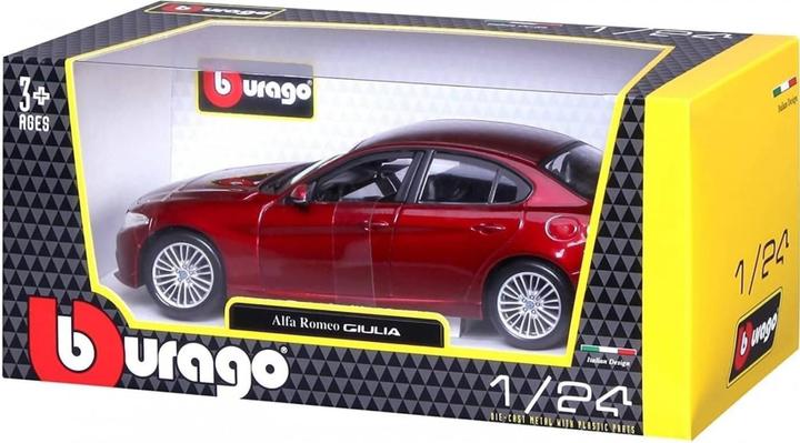 Actual product image Bburago Alfa Romeo Giulia 2016