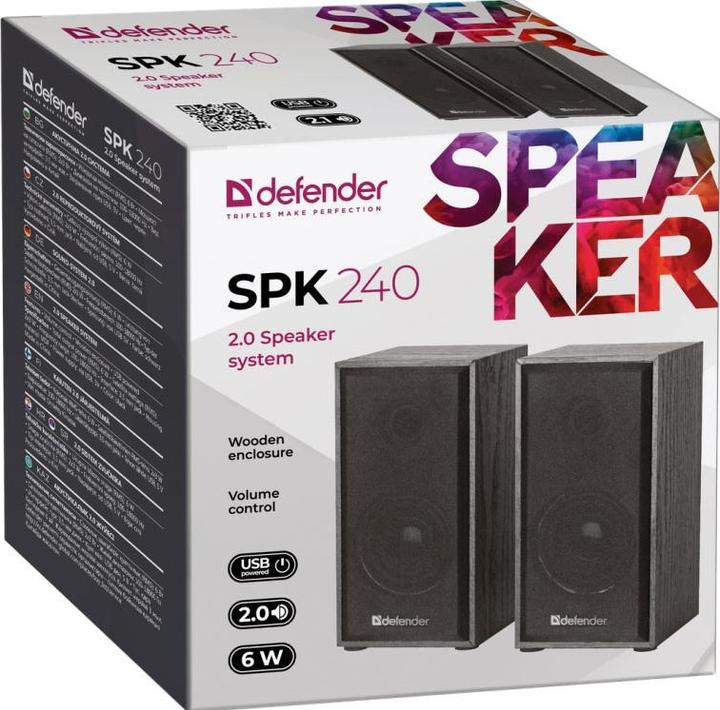 Produktbild Defender SPK-240 Computer Speakers (65224)