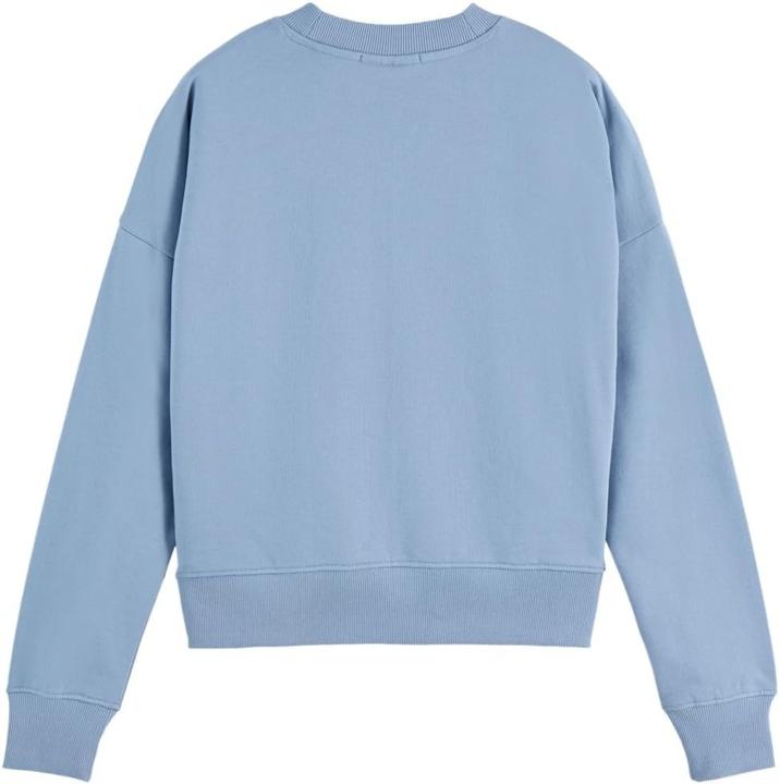 Produktbild Scotch & Soda Borst Artwork Relaxed Sweatshirt, Vervaagde Denim (L)