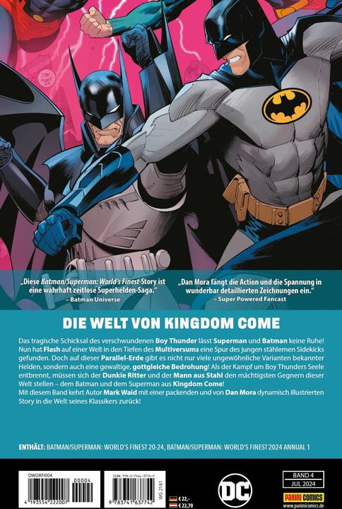 Image du produit Panini Batman/Superman : le meilleur du monde (DE)