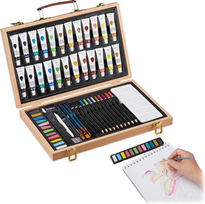 Produktbild Relaxdays Malkoffer