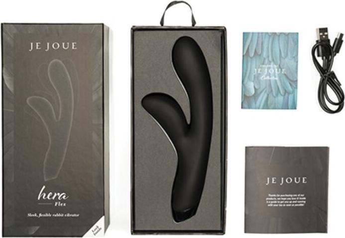 Productafbeelding Je Joue Hera Flex Konijn Vibrator Zwart