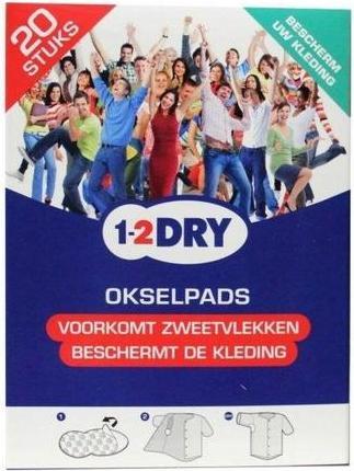 Immagine prodotto 1-2Dry 1 2Dry Imbottiture ascellari antitraspiranti - Contro le macchie di sudore - Assorbenti (Protezioni per ascelle)