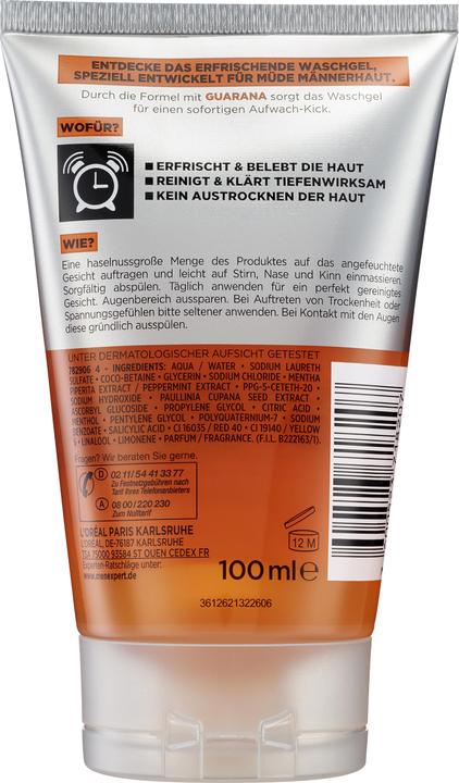 L'Oréal Paris Hydra Energy Wake-up Kick cleansing gel 100 ml (Gel, 100 ml)