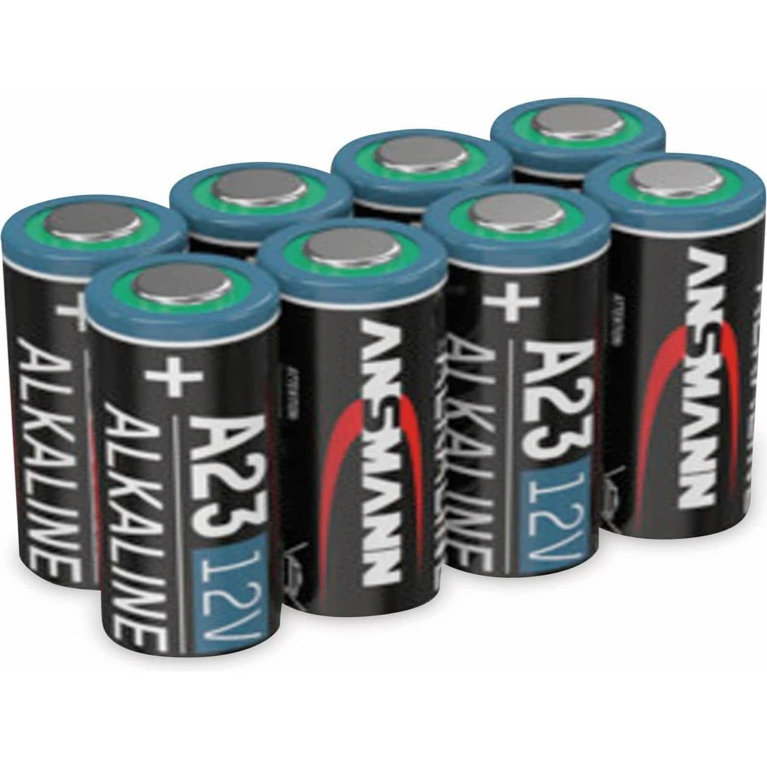 Ansmann Alkaline-Batterie A23 (8 Stk., A23), Batterien + Akkus