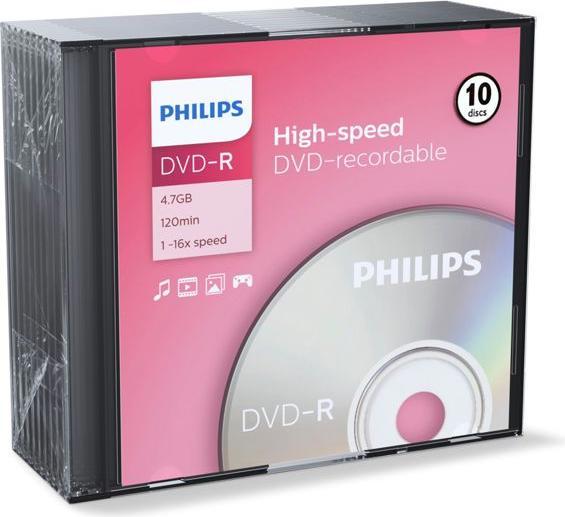 Actual product image Philips DVD-R (10 x)