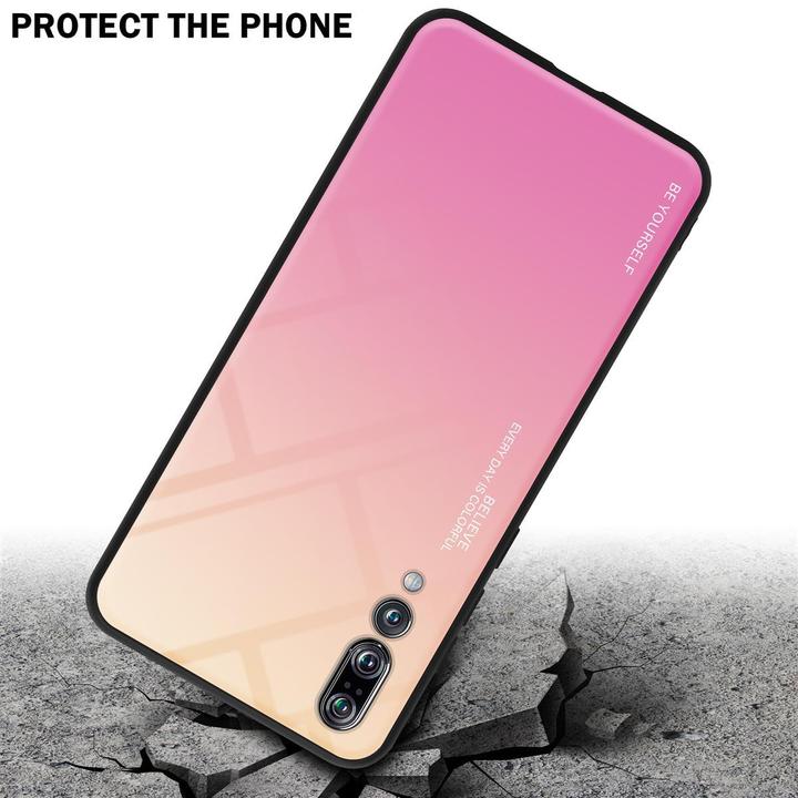 Actual product image Cadorabo TPU 2 colors glass cover (Huawei P20 Pro, Huawei P20 Plus)