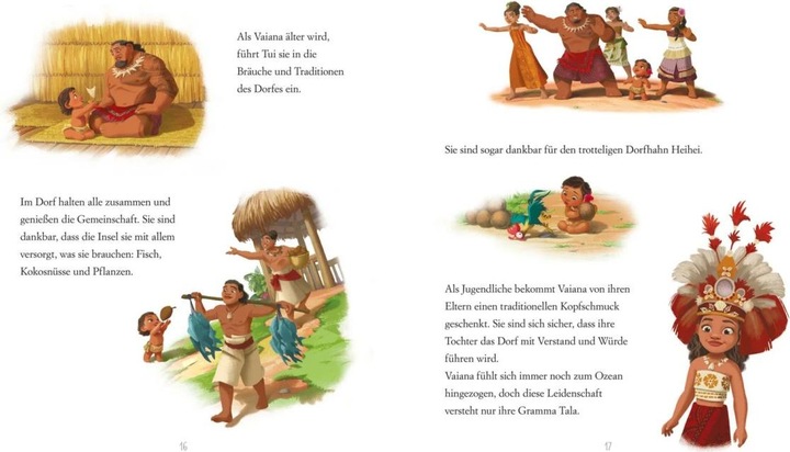 Actual product image Disney - The big book with the best stories: Vaiana (German, Walt Disney, Constanze Steindamm, 2022)