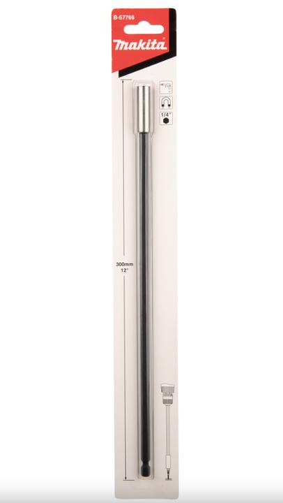 Actual product image Makita Bit holder Mag. 1/4""300mm (1/4")