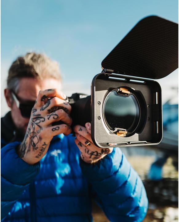 Actual product image PolarPro Recon Directors Kit VND Matte Box - McKinnon Edition (82 mm, Neutral density filter)